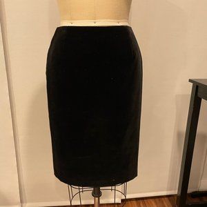 Escada Velvet Pencil Skirt, Size 36